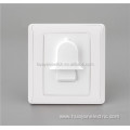 White colour door wall switch door bell push